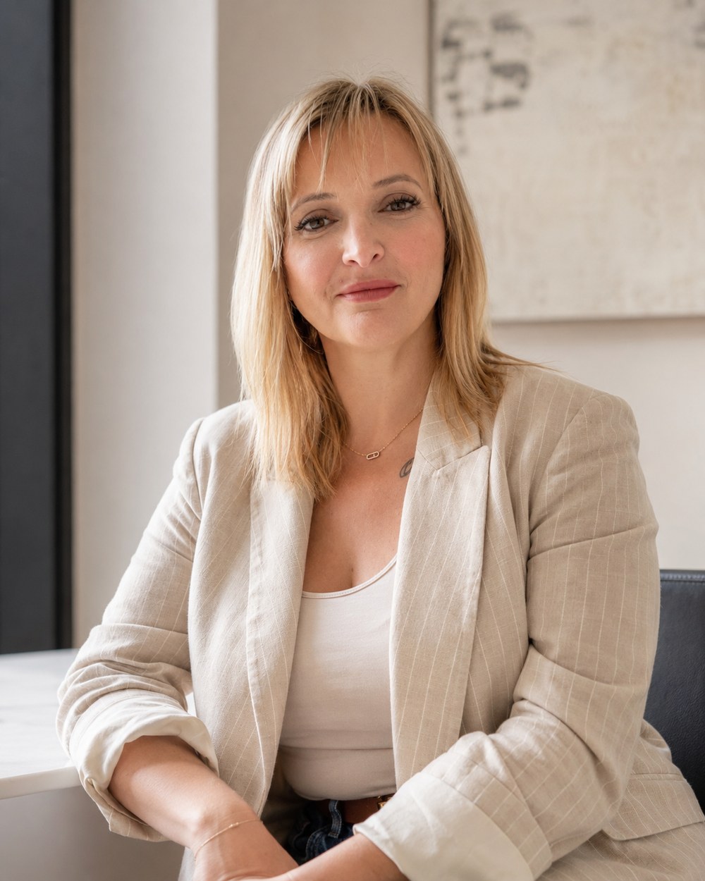 Portrait de Tatiana Czerepaniak, consultante en communication